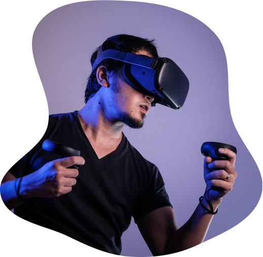 Team working on 3D visualization project